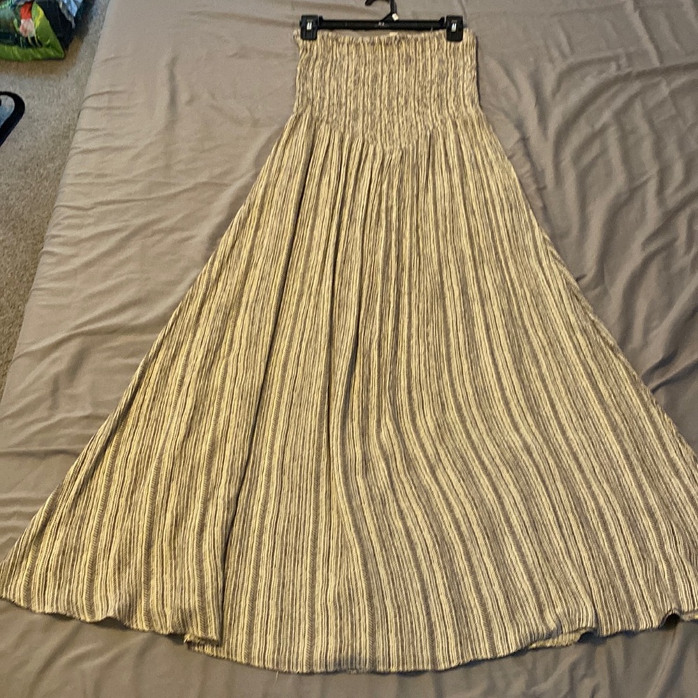 Tube top dress